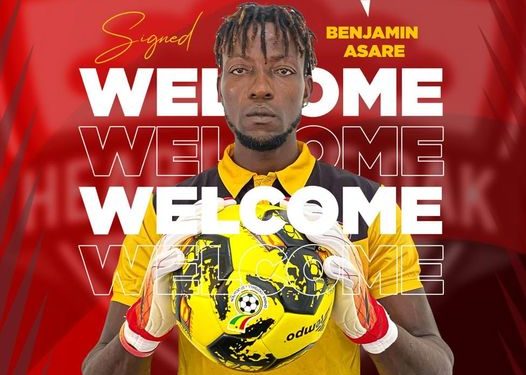 CONFIRMED: Goalkeeper Benjamin Asare joins Hearts of Oak from Olympics