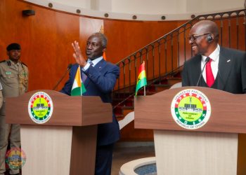 President of the national assembly of Cote D’ivoire calls on Ghana’s Speaker of Parliament