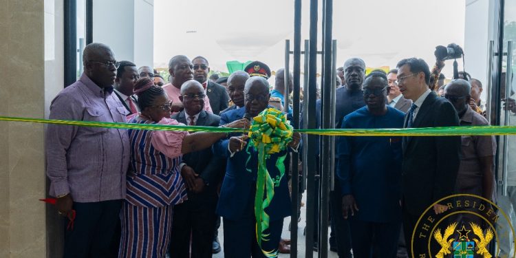 President Nana Addo Dankwa Akufo-Addo commissions Phase II expansion project of UHAS