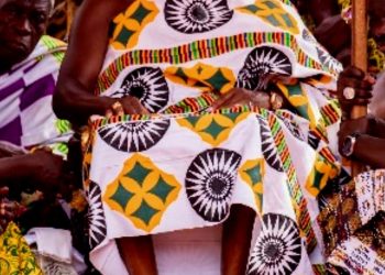 Symbolic communication of Otumfuo’s cloth during outdooring of NAPO as running mate