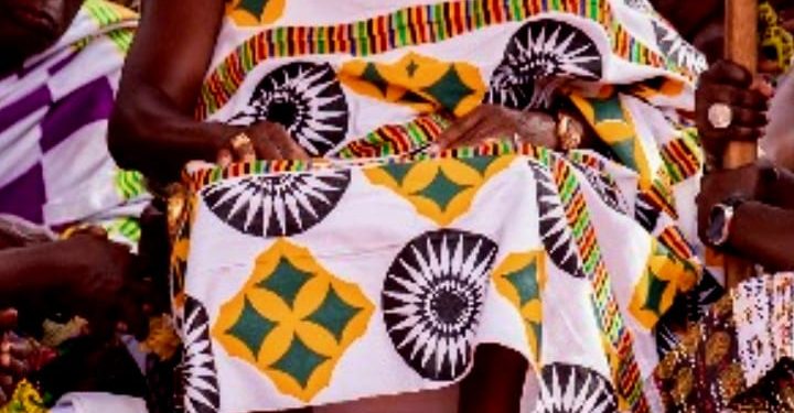 Symbolic communication of Otumfuo’s cloth during outdooring of NAPO as running mate