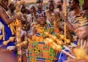 Arrival of Otumfuo at Akwasidae with Golden Stool to climax his 25th Anniversary on May 12 , 2024