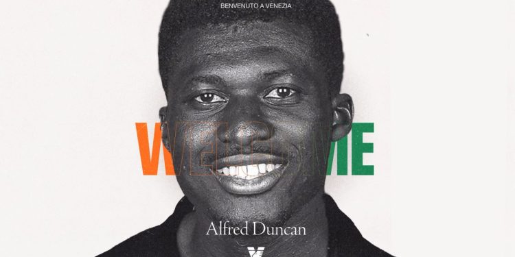 Italian side Venezia sign Ghana midfielder Alfred Duncan