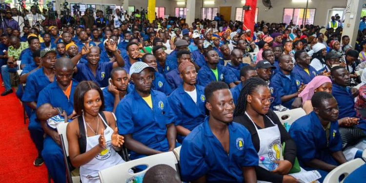 YEA passes out 10,000 Youth in 10 Different trade