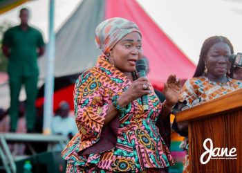 Lordina Mahama advocates for peace and unity among Bono people