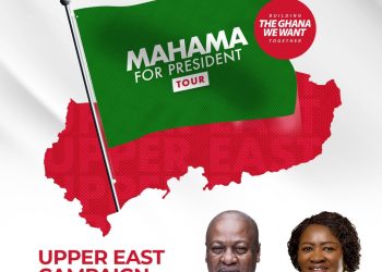 Mahama begins 2024 campaign in the Upper East region