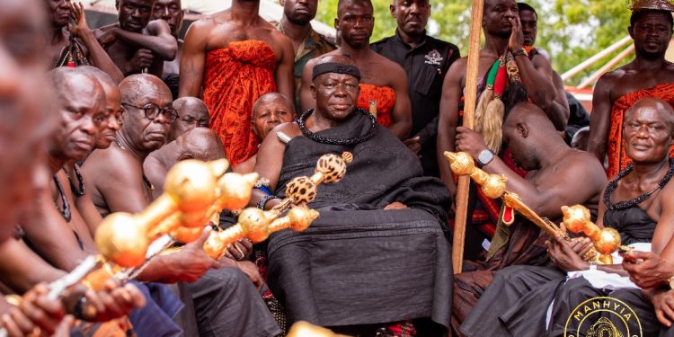 Asantehene destools Sabronum Gyaasehene, Akyeamehene and Baamuhene over Galamsay scandal