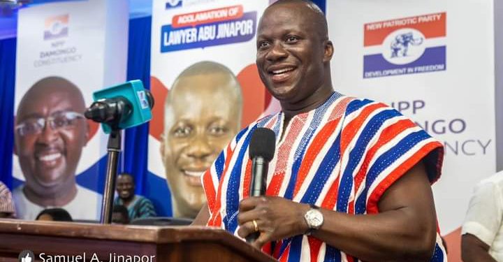 Samuel A. Jinapor lauds NPP’s 2024 Manifesto at Takoradi launch