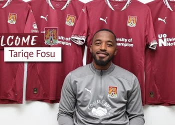 OFFICIAL: English League One side Northampton Town sign Ghanaian winger Tariqe Fosu
