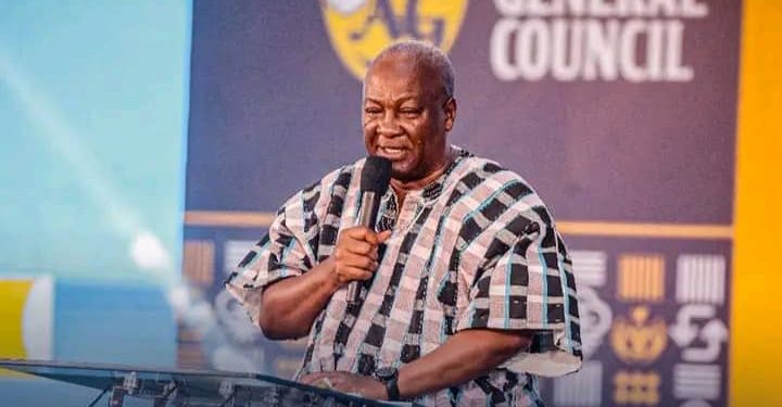 AG members cheer Mahama at Conference