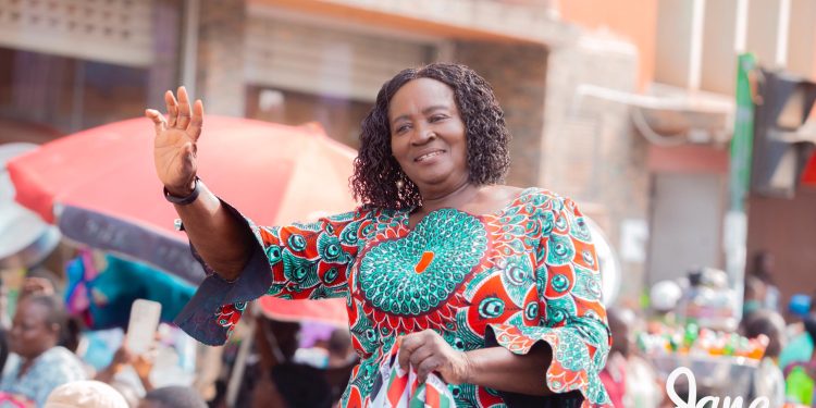 Accra markets standstill for Prof. Naana Opoku-Agyemang