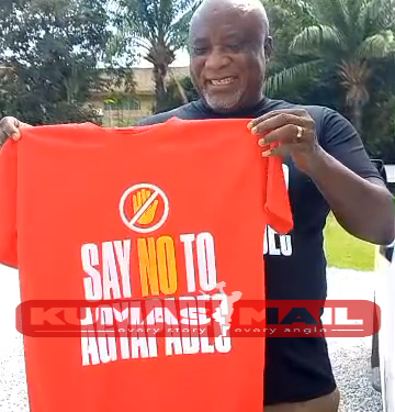 Hopeson Adorye unveils Anti-Agyapadie campaign T-Shirt