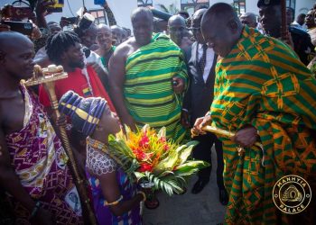 Otumfuo Storms Cape Coast