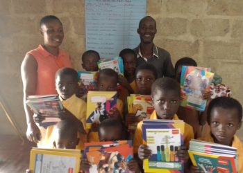 Kofi Adade Foundation donates educational materials to Schools in four MMDAs