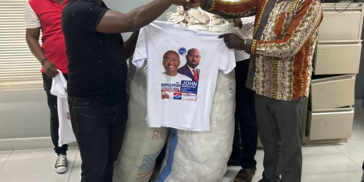 Suame NPP boosts campaign with 2,000 branded T-Shirts ahead of December 7th polls