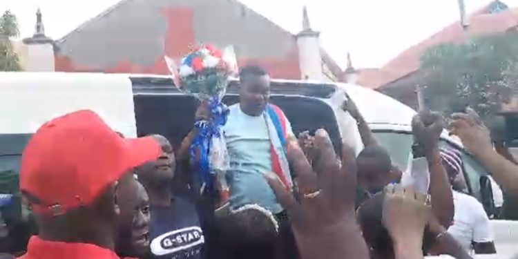 Election 2024: Bekwai NPP gives flowery welcome to Chairman Wontumi