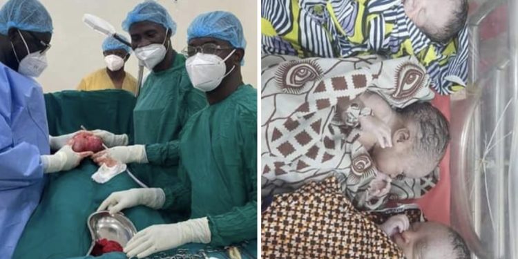 Lordina Maternity Ward at Bole hospital welcomes elcomes triplets