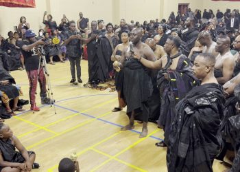 Otumfuo swears in Nana Owusu Ababio as Asantefuohene of Denver, USA