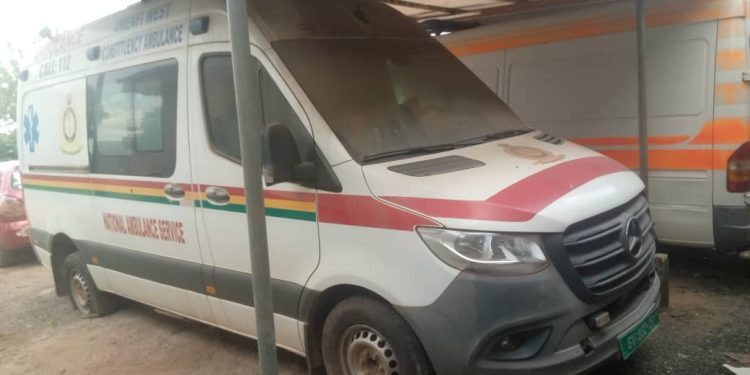 Unrepaired injectors ground Amenfi West National Ambulance Service Vehicle over a year