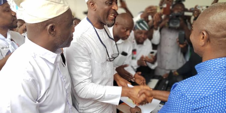 Asawase MP Muntaka Mubarak files nomination for 7th term