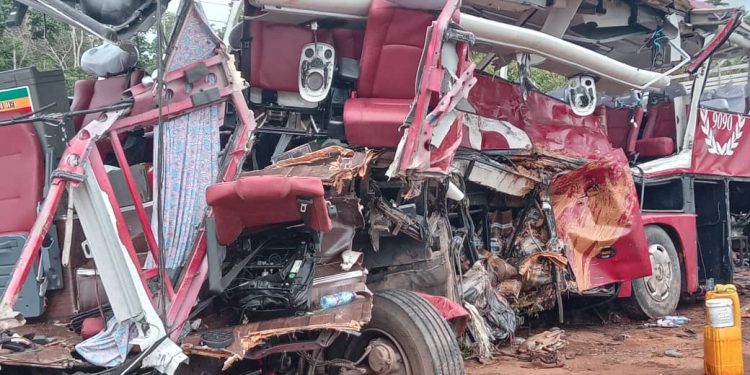 Seven killed in tragic accident on Accra-Kumasi highway
