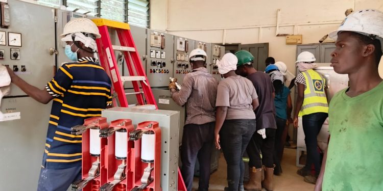 ECG provides complimentary maintenance services to KNUST as part of CSR