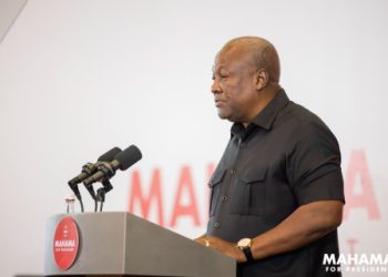 Mahama campaigns in the Bono East Region