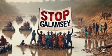 Gunshots fired as Akyem Asuom youth storm Galamsey sites, 4 Foremen arrested