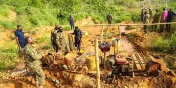 Illegal miners arrested, equipment destroyed at Twifo-Praso