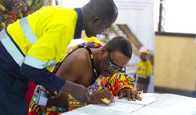 Newmont Akyem has signed an updated social responsibility agreement with its host communities.