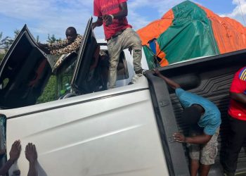 Dennis Kwakwa survives near-fatal road accident on Konongo-Ejisu highway