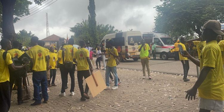 Alan’s  Movement for chnage walk in Kumasi flop