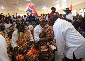 Your high moral values are in line with our Anlo tradition – Keta Chiefs to Bawumia
