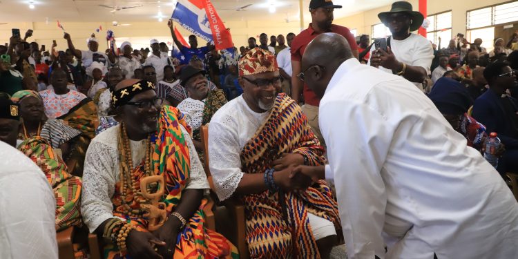 Your high moral values are in line with our Anlo tradition – Keta Chiefs to Bawumia