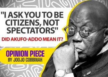 “I ask you to be citizens, not spectators” – did Akufo-Addo mean it?
