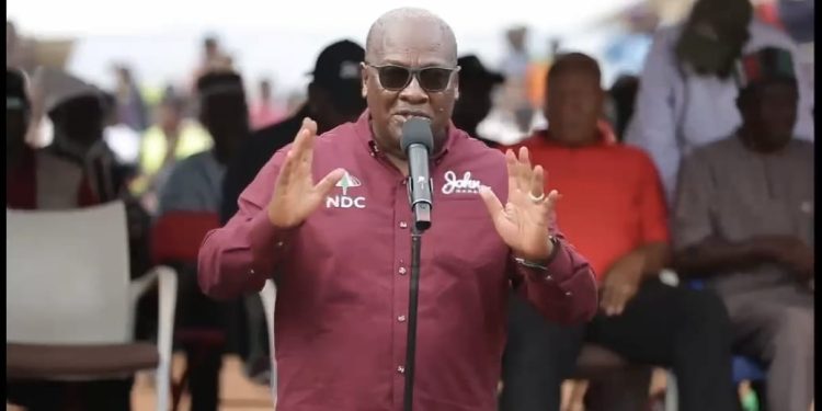 Mahama says credible polls predict NDC victory, accuses NPP of publishing fake polls without proper methodology