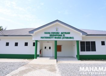 John Mahama builds maternity facility for Atebubu