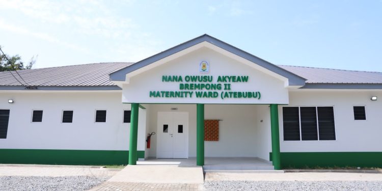 John Mahama builds maternity facility for Atebubu