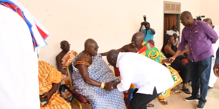 Just as Ghanaians have accepted you, we have also taken you as our son – Akrofuom Regent
