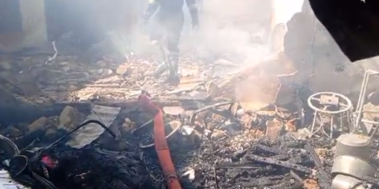 One killed; several properties destroyed in fire incident at Atonsu Bokuro