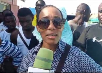 Zanetor Agyeman-Rawlings visits Adabraka after daylight armed robbery incident