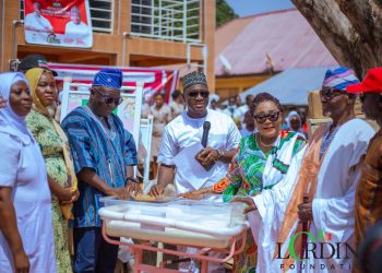 Photo: Lordina Mahama equips Tishigu Health Centre in Tamale