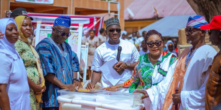 Photo: Lordina Mahama equips Tishigu Health Centre in Tamale