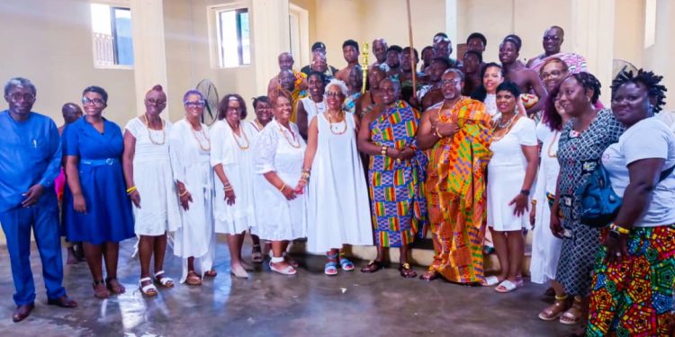 African Americans reconnect with ancestral homes in Ghana, adopt Akan names in New Juaben
