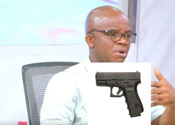 Sticker pulls gun at campaign grounds to counter ‘Toy Gun’ threat in Kumasi