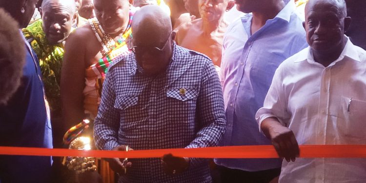 President Akuffo-Addo commissions four hospitals in Ashanti Region
