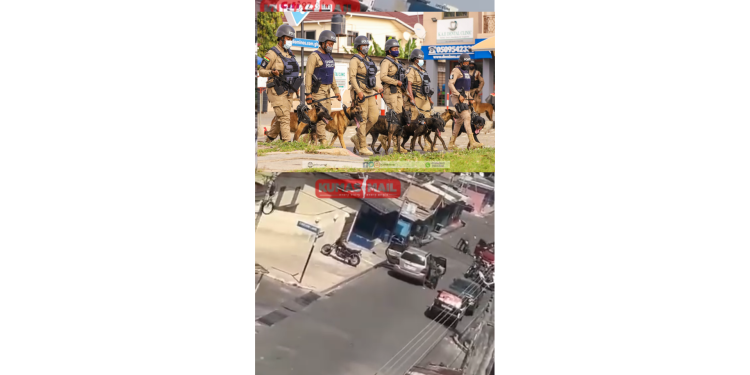 Police on manhunt for armed robbers who attacked a jewelry shop at Adabraka in Accra