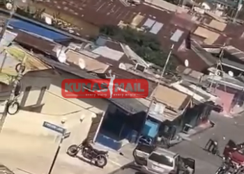 Daylight robbery at Accra’s Adabraka Market: Armed gunmen escape with sacks of cash