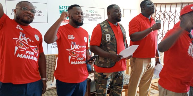 NDC to hold “Youth Eye Red” walk and vigil rally in Koforidua