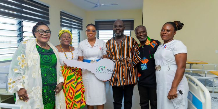 John Mahama and wife renovate Hohoe Adabraka Health Centre